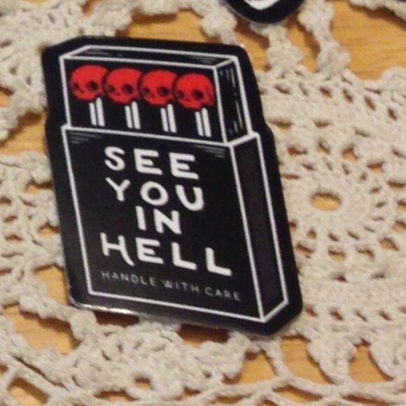 Black and white skeletons, skulls, biker, for cell phone, hydroflask - Picture 5 of 6